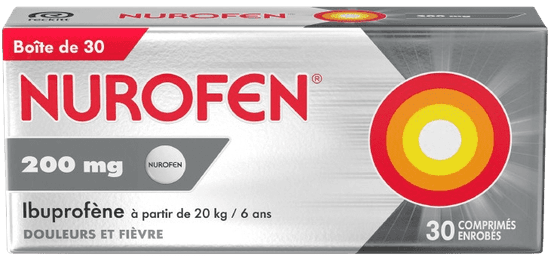 Nurofen 200mg - Boîte de 30 comprimés